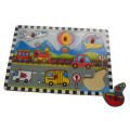 Wooden Jigsaw Puzzle Transporation Wooden Puzzle (33938)